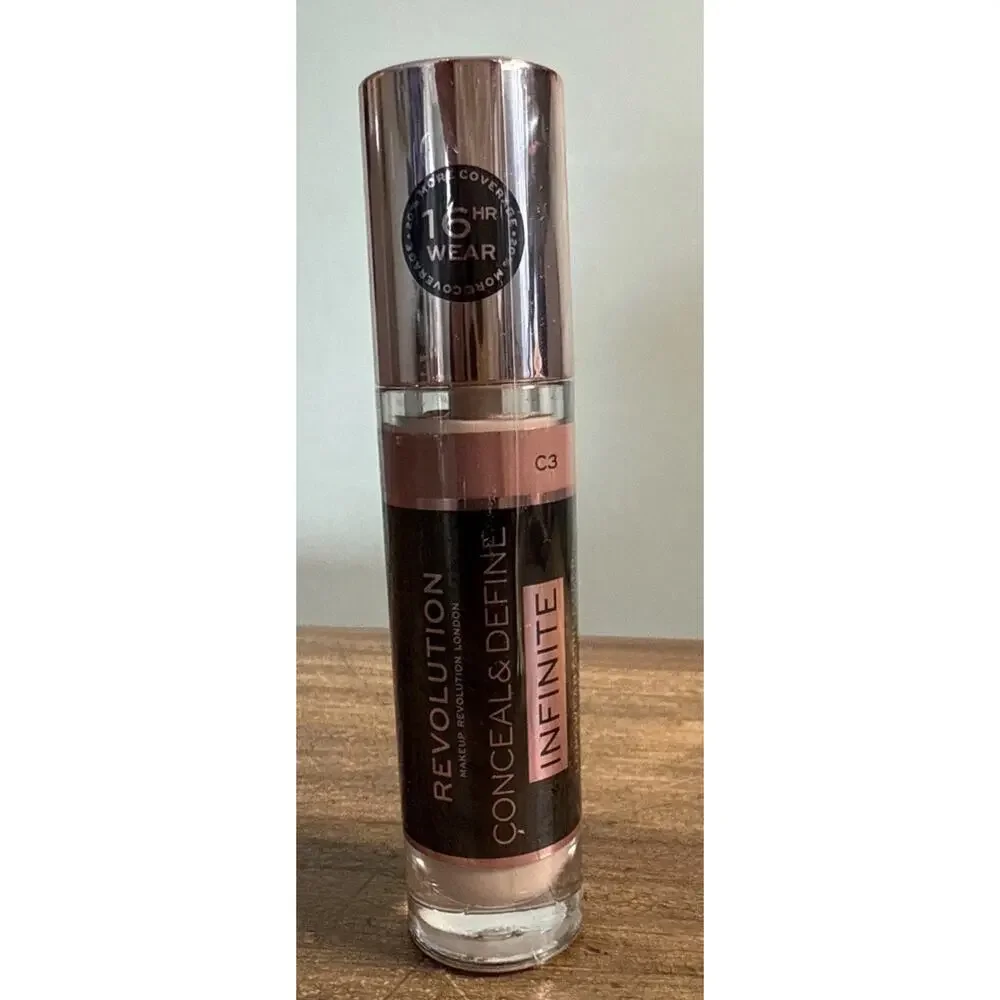Revolution Conceal & Define Infinite Xl Concealer Shade C3 SEALED